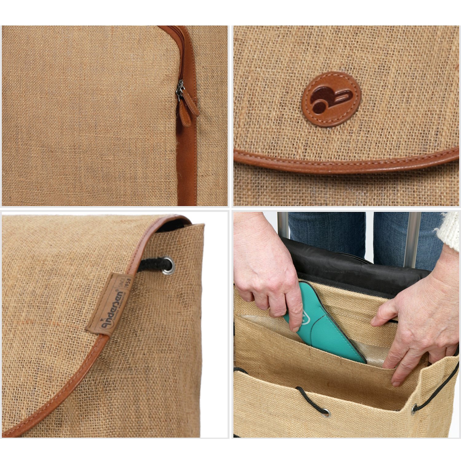 Andersen Alu Star Shopper Reik beige