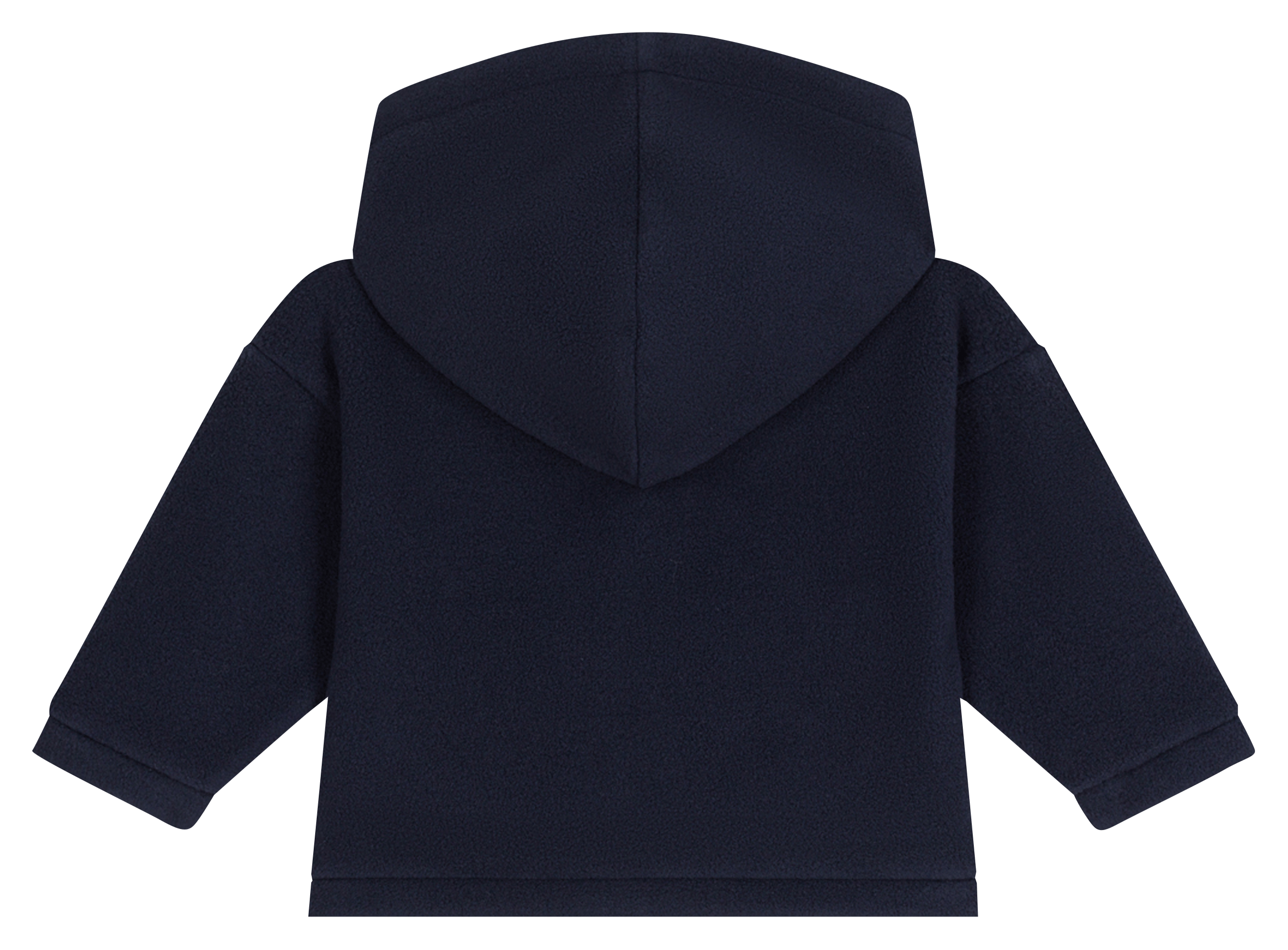 Sweat à capuche droit | Bleu