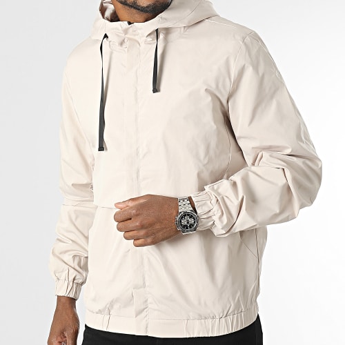 Veste Capuche Beige