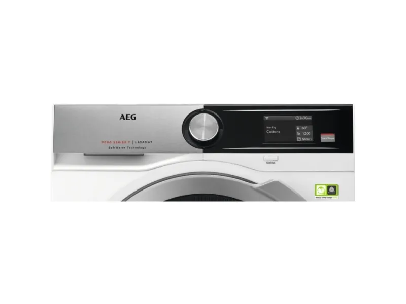 AEG L9FE96695, Front-læsning, 9 kg, B, 75 dB, 1600 rpm, A