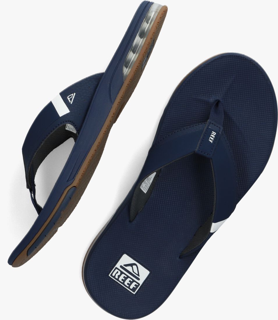 REEF blauwe reef teenslippers fanning low