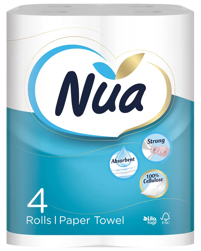 NUA køkkenrulle 4-pak