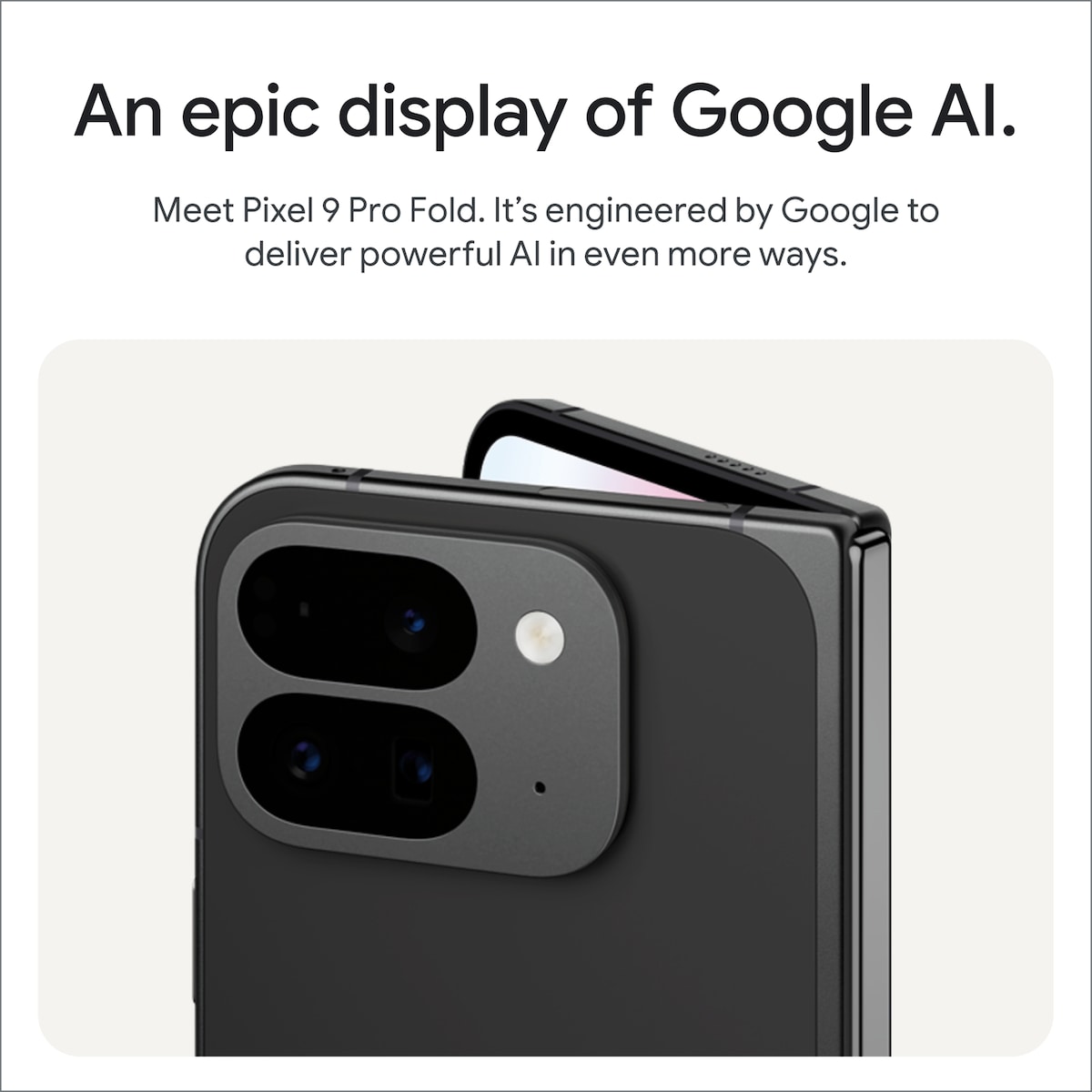 Google Pixel 9 Pro Fold 5G smarttelefon 16/256GB (obsidian)