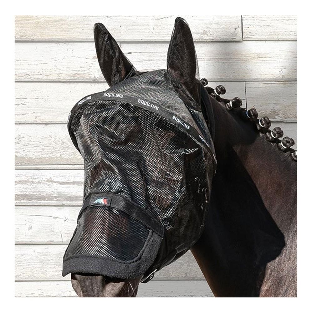 Equiline BENSON - Masque anti-mouches black