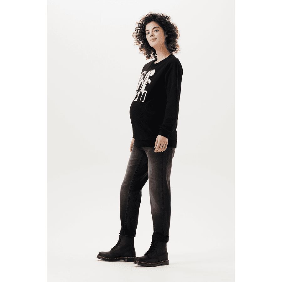 SUPERMOM Pullover Cutler Black