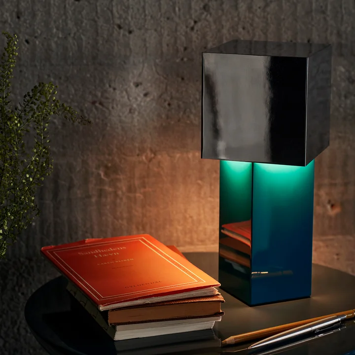 &Tradition - Pivot Portable ATD7 Akkuleuchte, rusty / mint