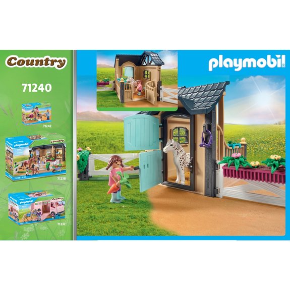 Extension Box avec Cheval Playmobil Country 71240