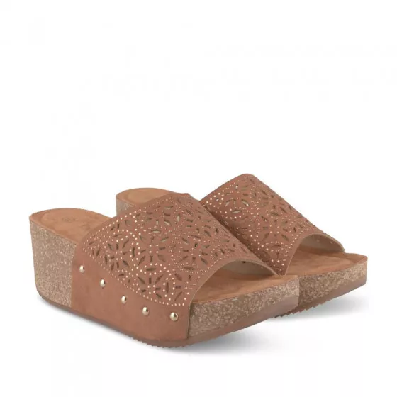 Mules COGNAC LADY GLAM