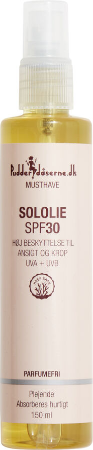 Pudderdåserne Pudderdåsernes Sololie SPF 30