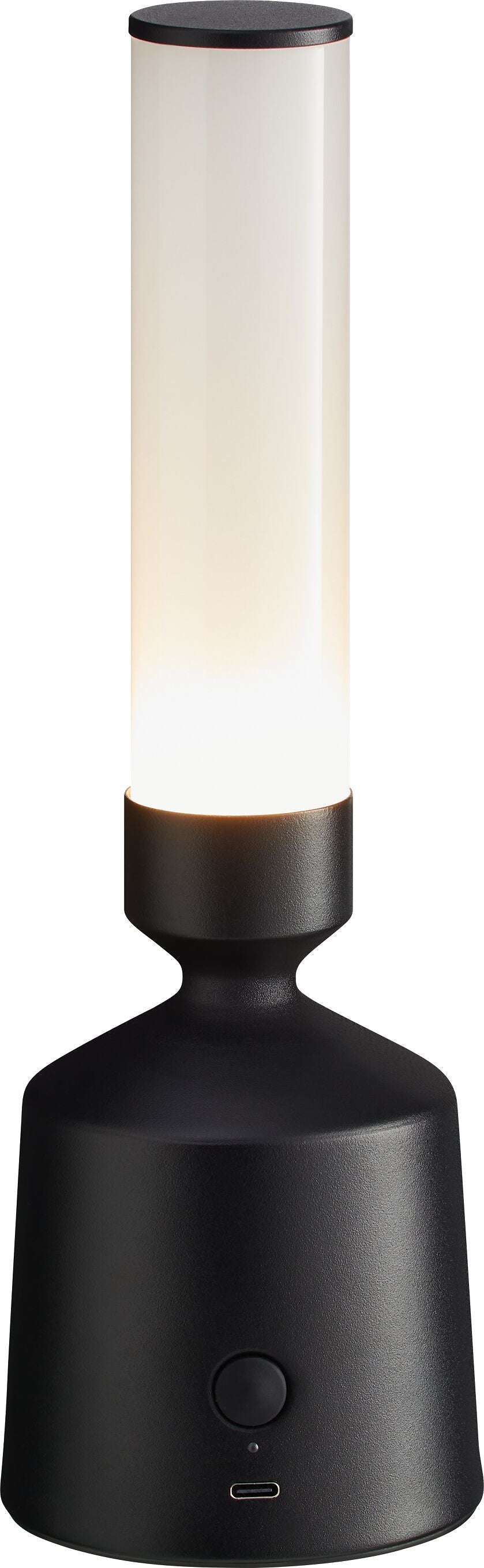 OASIS Tischleuchte - Schwarz / B: 9.0 cm x H: 28.0 cm