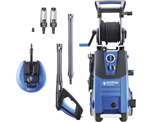 Nilfisk Premium 190-12 Power hogedrukreiniger inclusief toebehoren (druk 190 bar, 650 l/u)