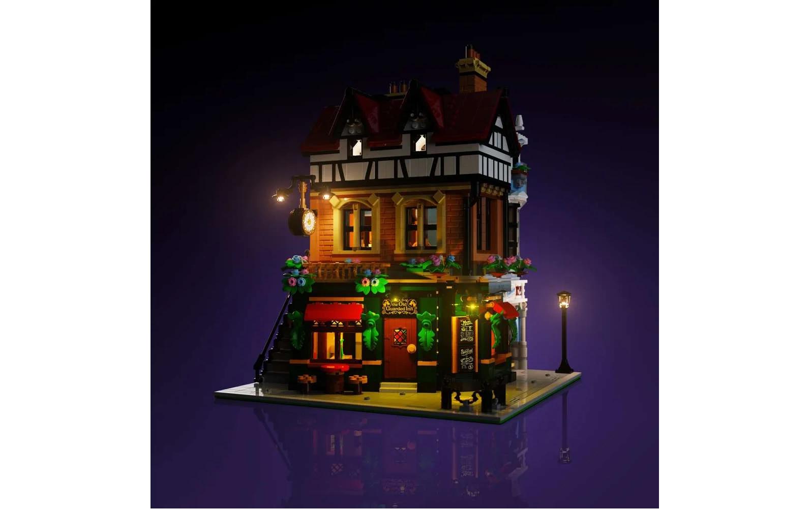 LED-Licht-Set für LEGO® für 10350 Eckhaus im TudorstilBeleuchtungs-Kit