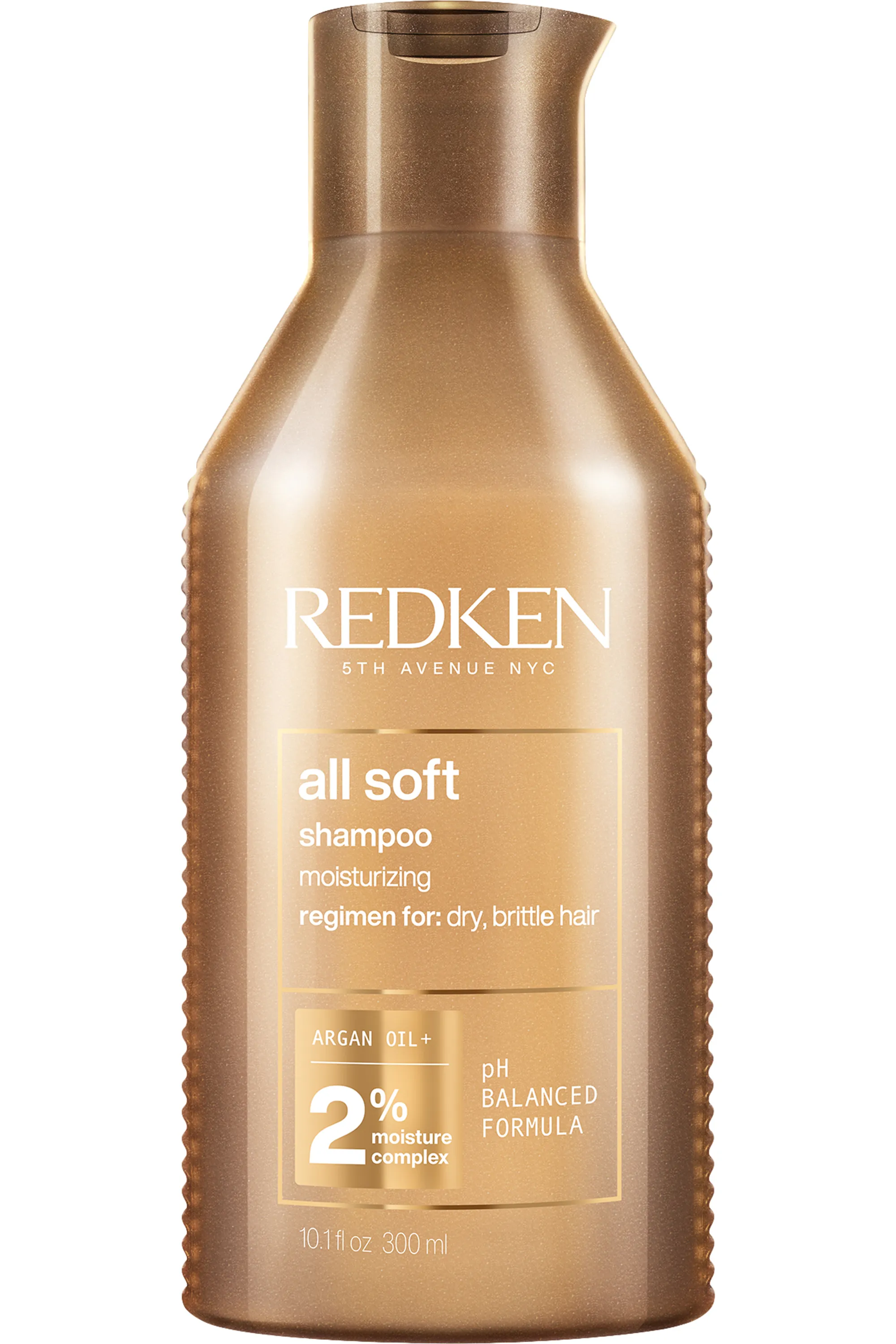 Redken Shampoing hydratant cheveux secs All Soft-300 ml
