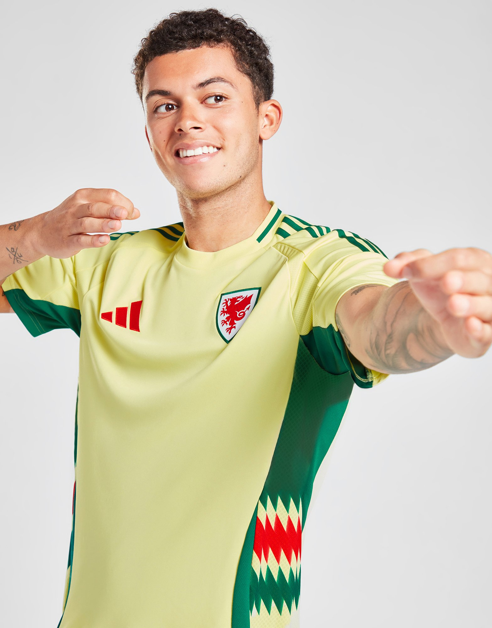 adidas Maillot Pays de Galles 2024 Match Extérieur Homme