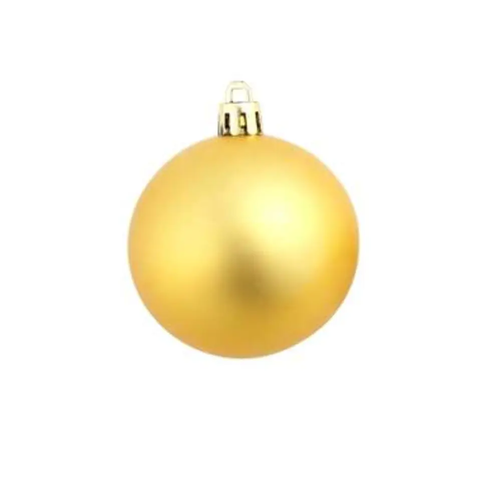 vidaXL - Kerstbal - Goud - Kunststof - 100 stuks