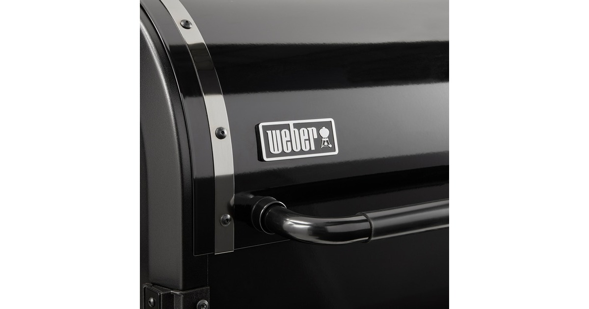 WeberSmokeFire EPX6 STEALTH Edition barbecue  (Zwart)