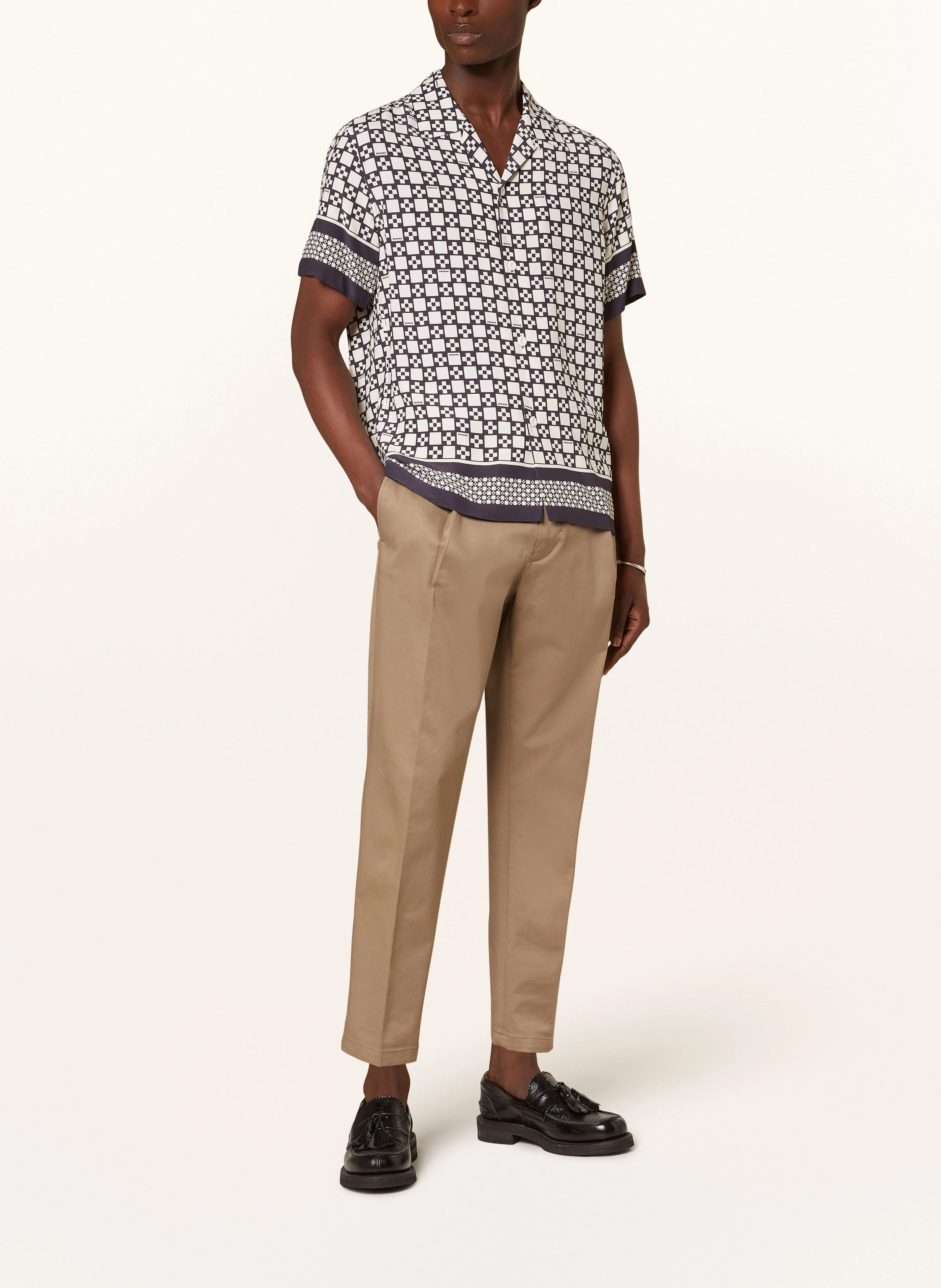 SANDRO Resorthemd Regular Fit