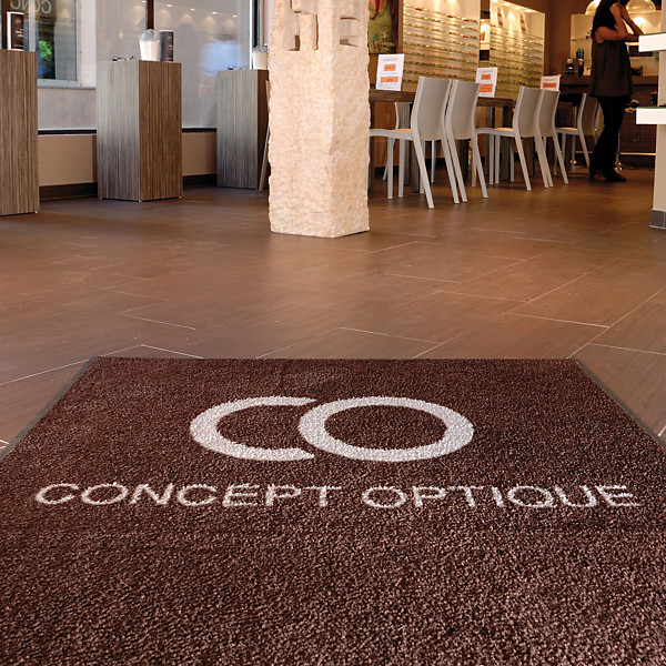 Tapis professionnel absorbant personnalisable 1,15 x 2 m