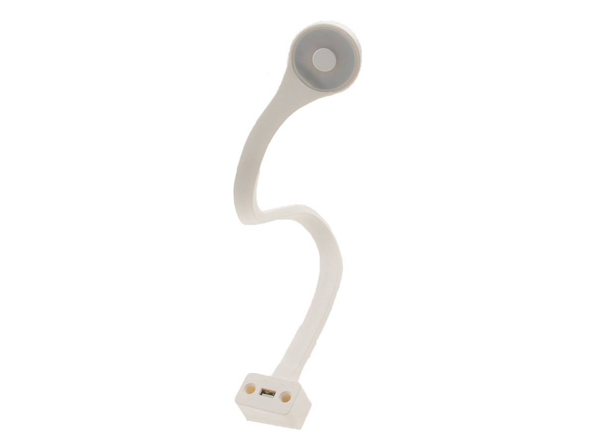 BBA Cordoba flexibele leeslamp - white