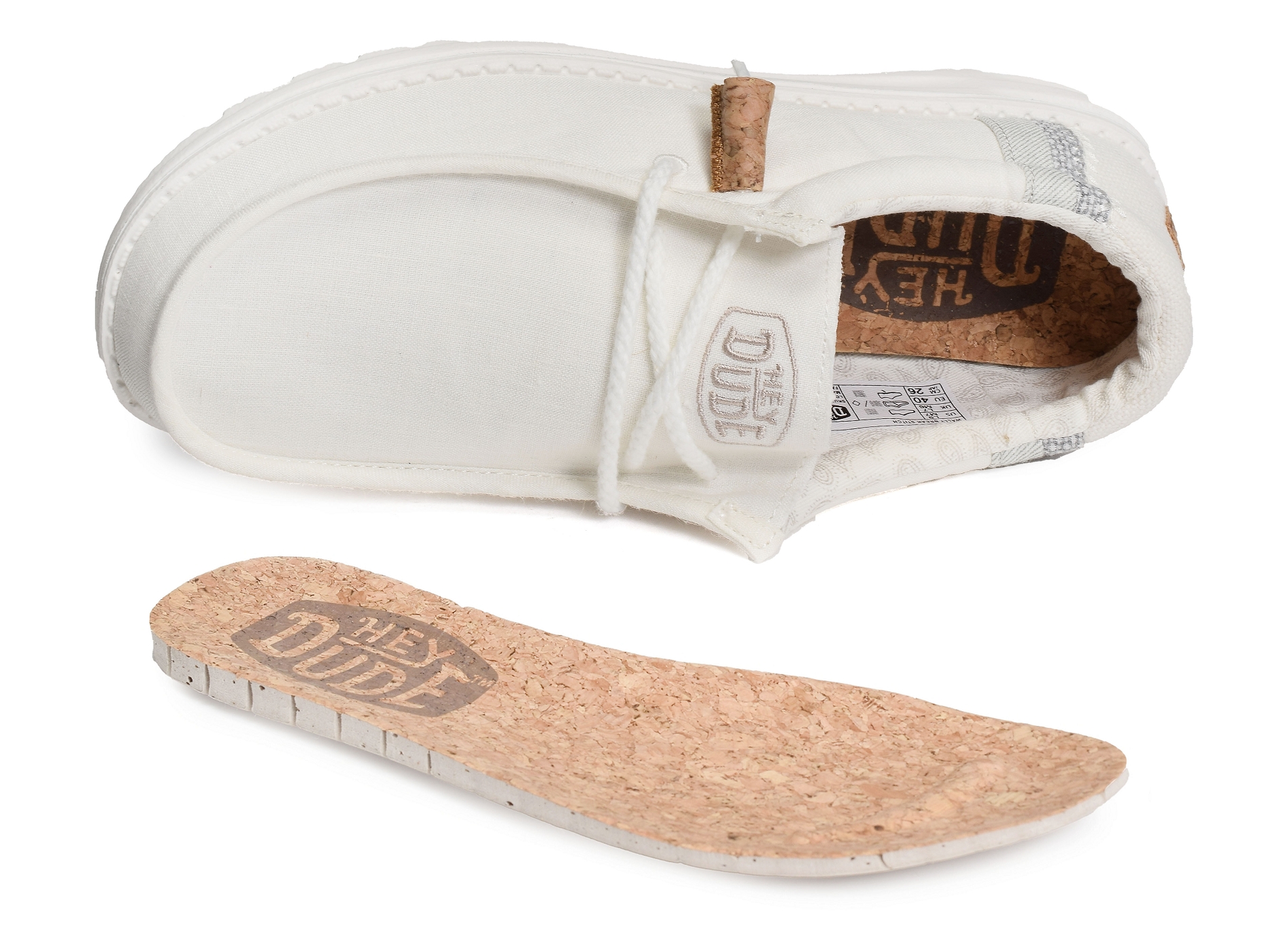 Wally breack stitch blanc