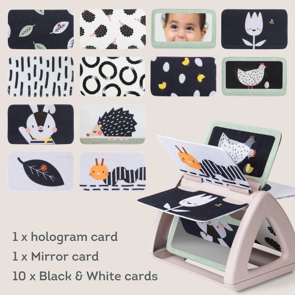 Taf Toys Black & White Spinning Babyboekje