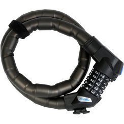 Chaîne antivol pour vélo, longueur: 900 mm, noir