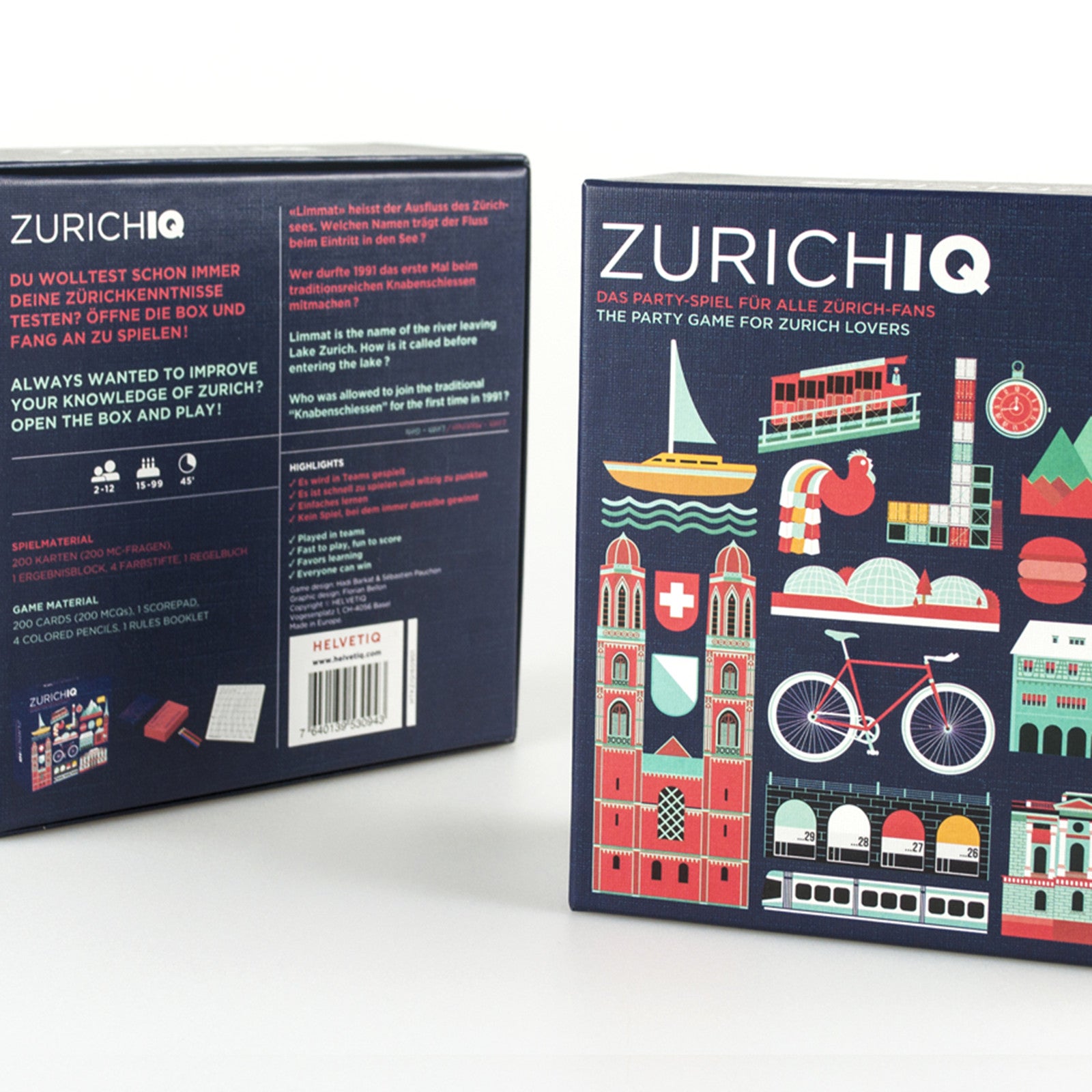 Spiel ZurichIQ blau