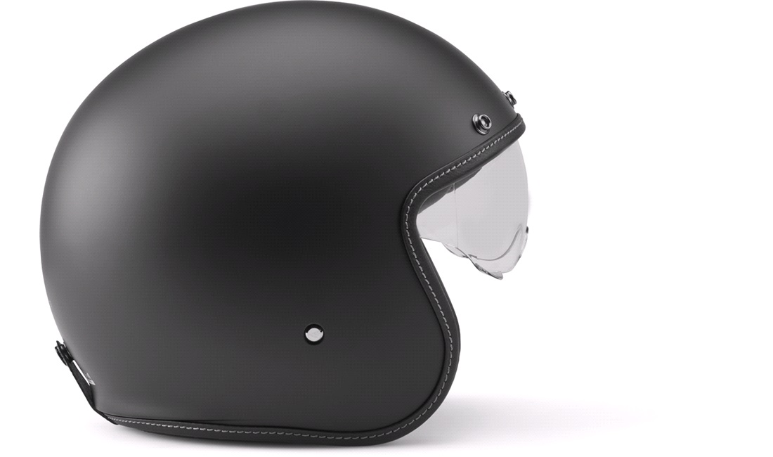 Pilothjelm MT Le Mans 2 SV S matsort inkl. klar og mørktonet solbrille str. L