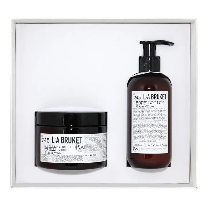 L:A BRUKET Coffret Soin du corps Fleur de sureau Body Reset N°285