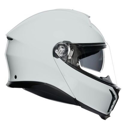 Casque AGV TOURMODULAR - SOLID STELVIO - Blanc
