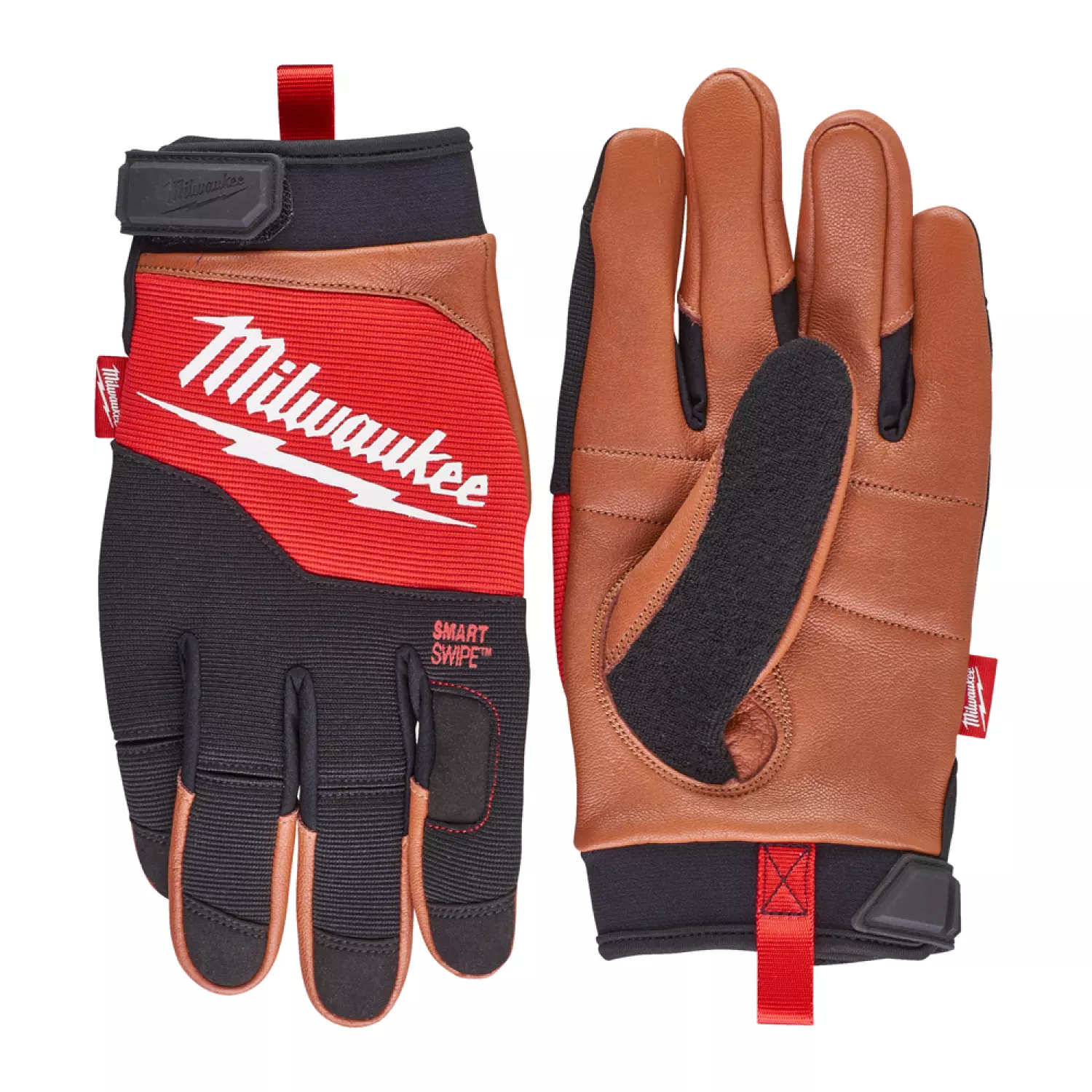 Milwaukee 4932471912 Hybrid werkhandschoenen - leer - 8/M