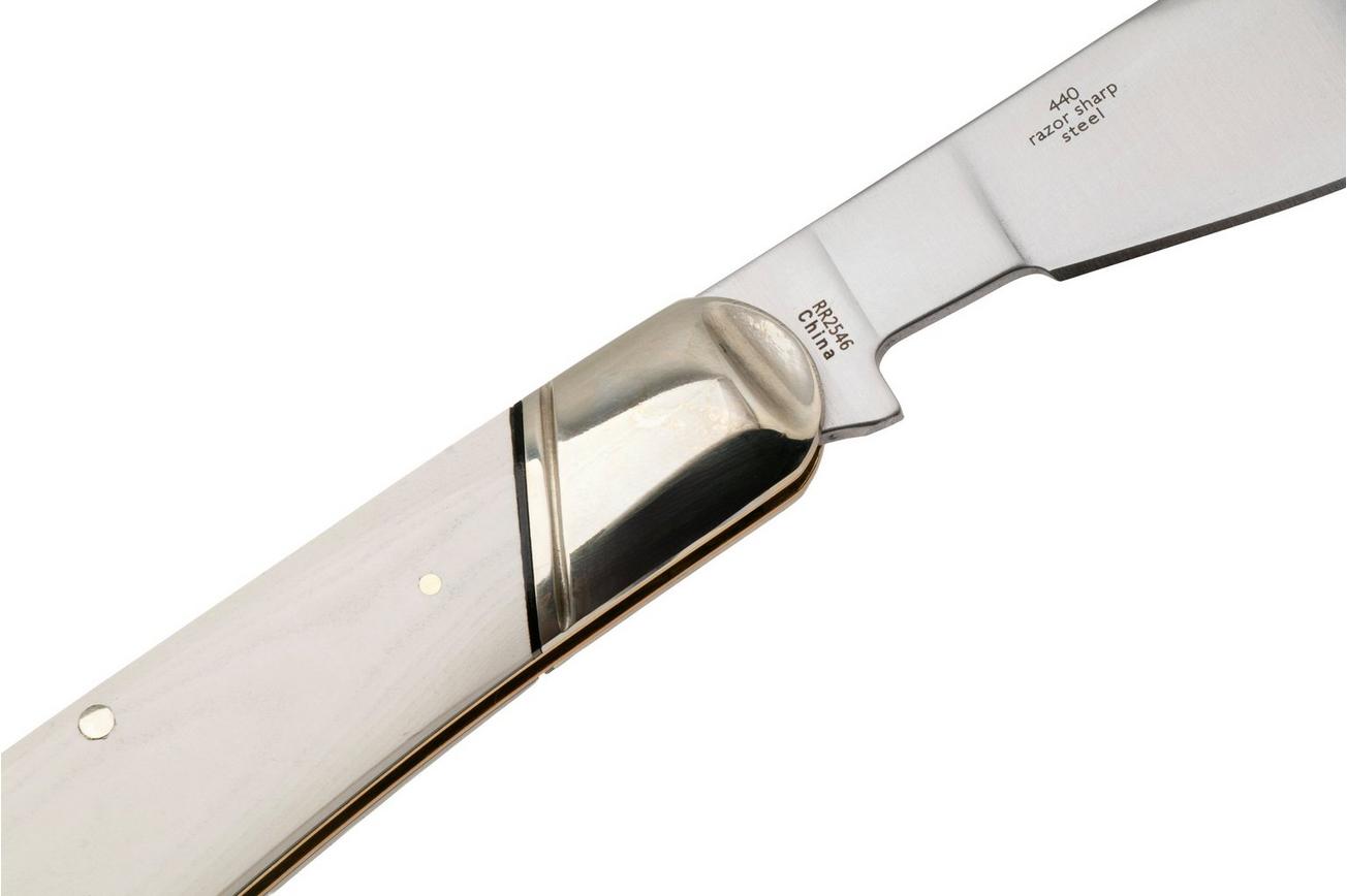 Rough Ryder Arctic Fox Cotton Sampler RR2546, slipjoint zakmes