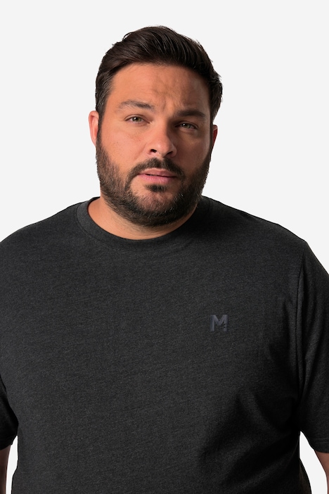 Men+ T-Shirt, Bauchfit, Basic, Halbarm, bis 8 XL