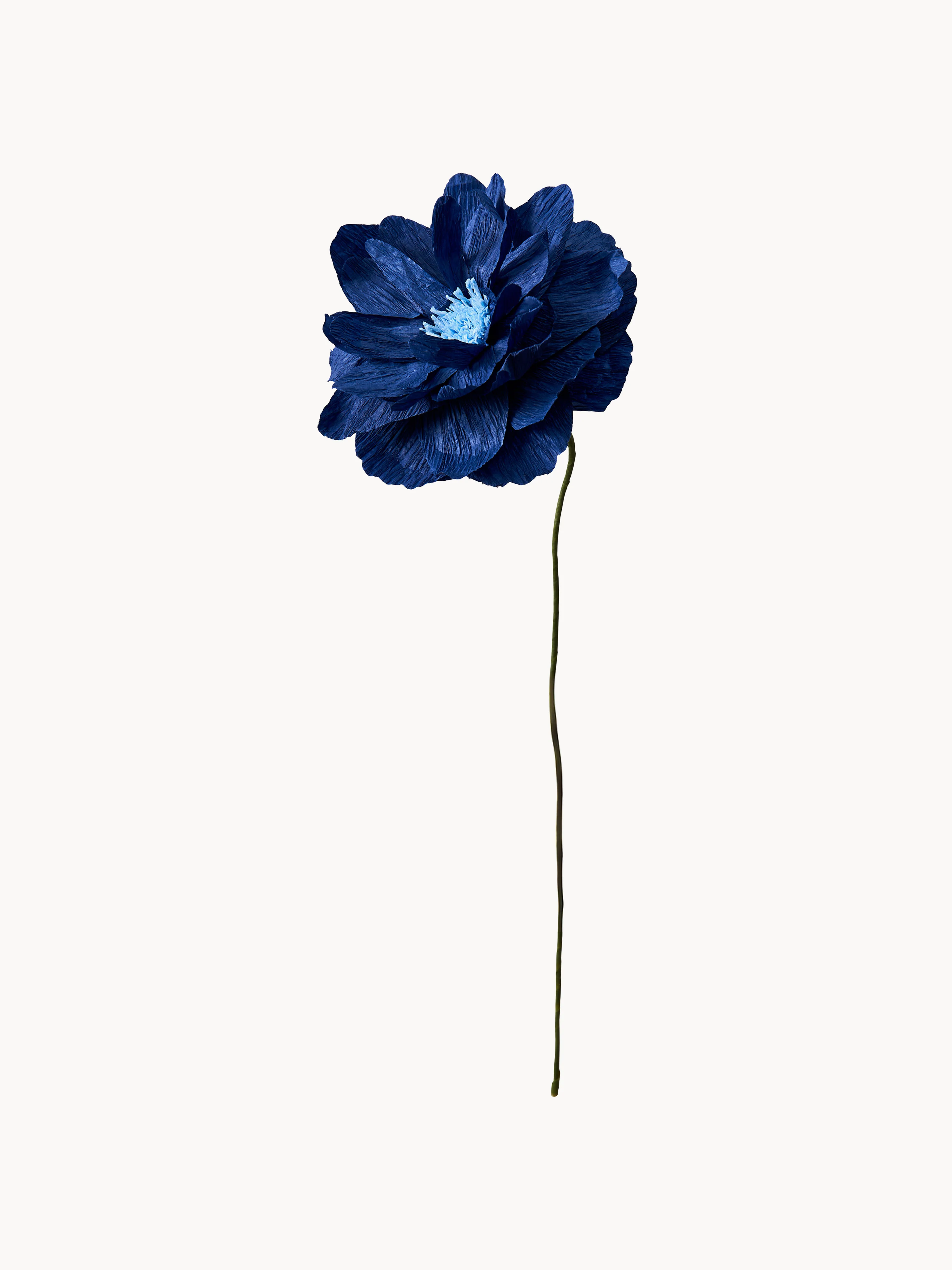 Handgemaakte kunstbloem Oriental Poppy