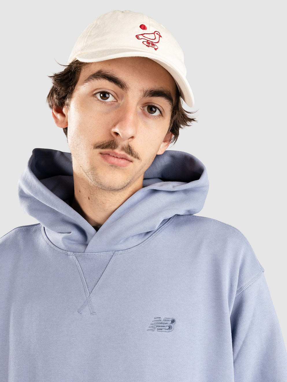 New Balance Athletics French Terry Hoodie dusk shower