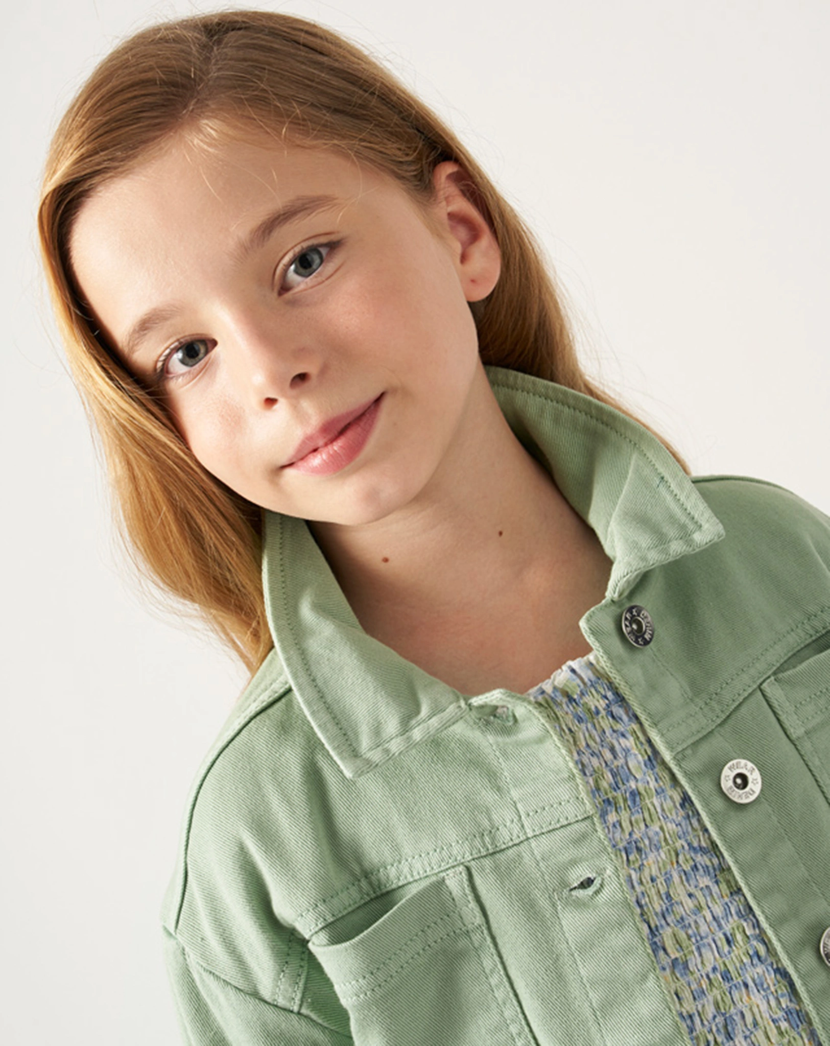 Jeansjacke HOLLY GREEN in minze