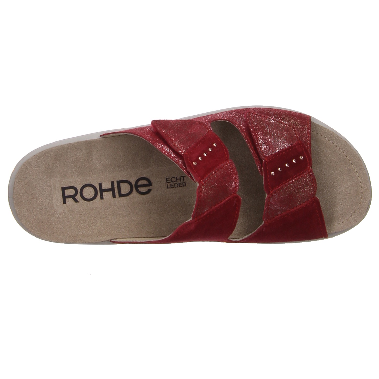Rohde Pantolette rot rot