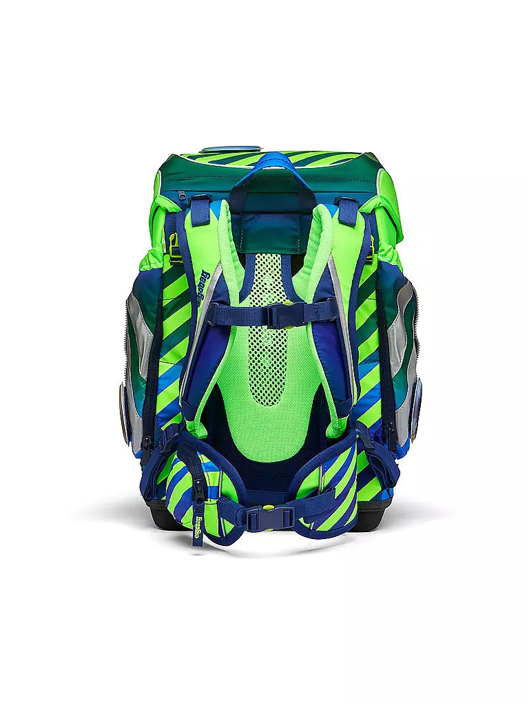 ERGOBAG Schultaschen Set 5tlg Cubo TruckBär hellgrün
