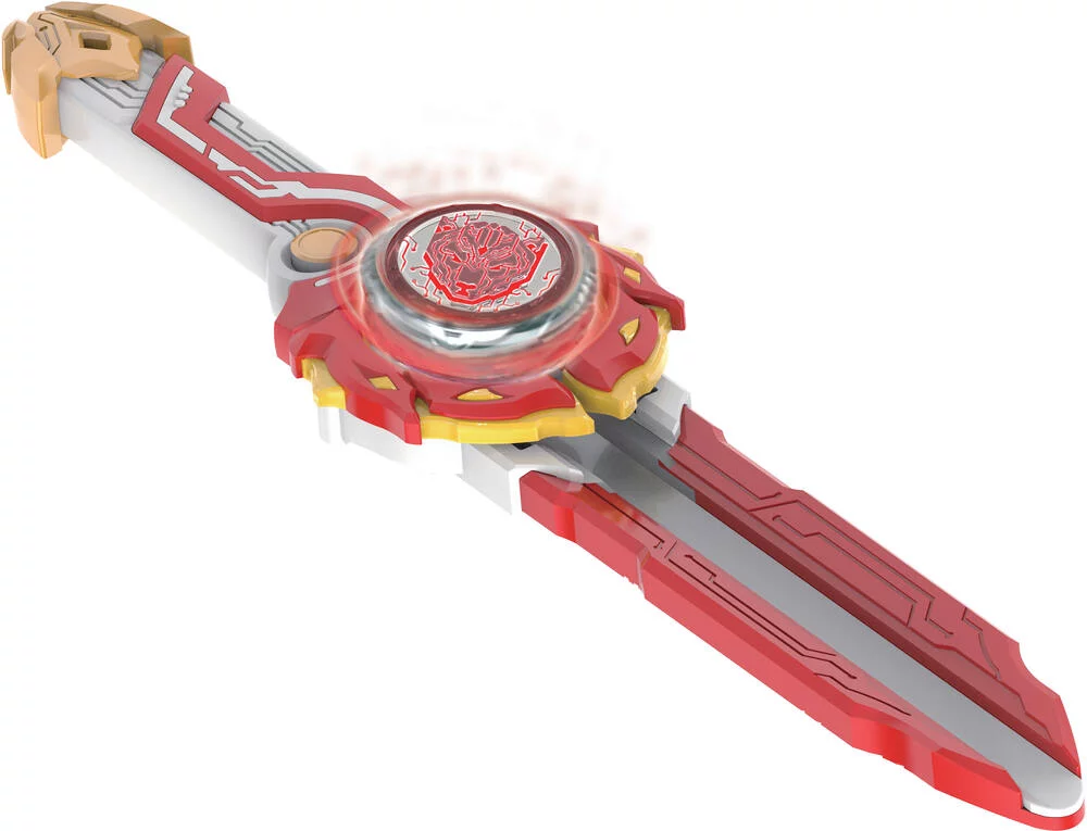 INFINITY NADO VI  -PACK LANCEUR SABRE DELUXE  ET TOUPIE LUMINEUSE