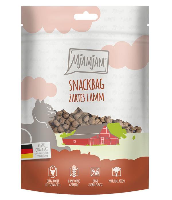 MjAMjAM® Katzensnack Snackbag zartes Lamm,