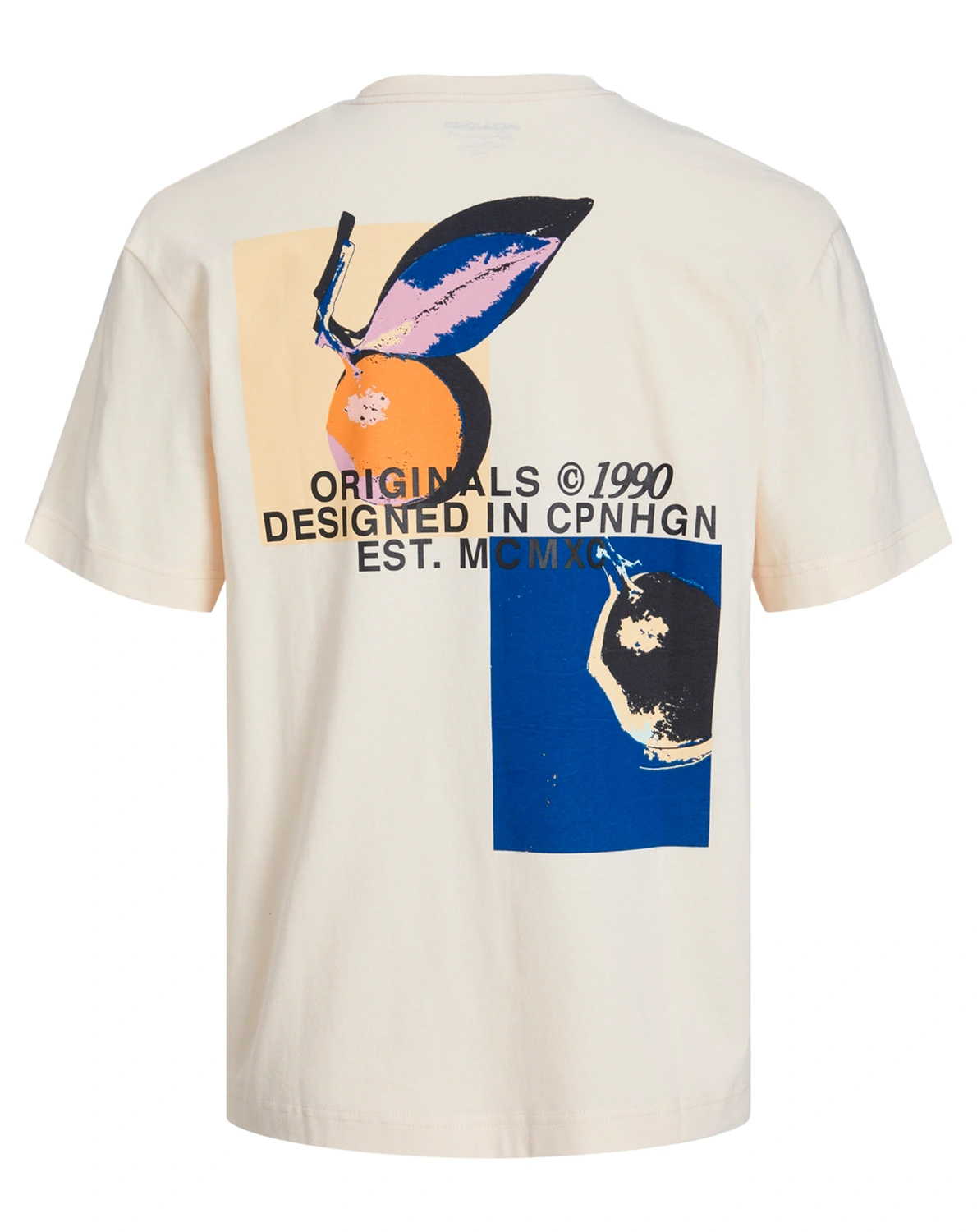 T-Shirt JORTAMPA ORANGE in buttercream