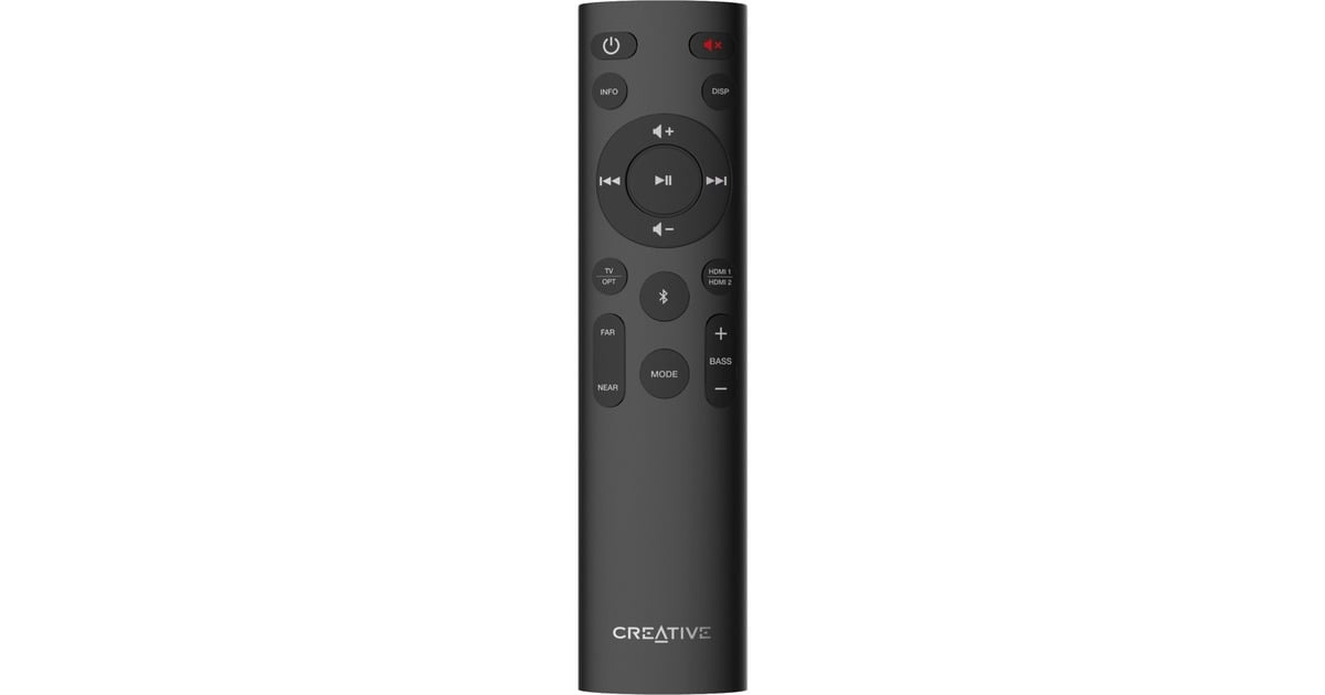 CreativeStage 360 soundbar  (Zwart, Bluetooth, HDMI, Dolby Atmos)