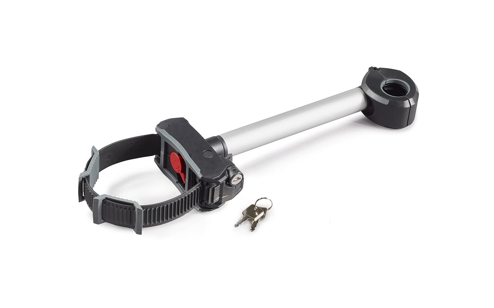 Uebler Abstandshalter abschließbar mit Zahnband für 2. Fahrrad für Kupplungsträger