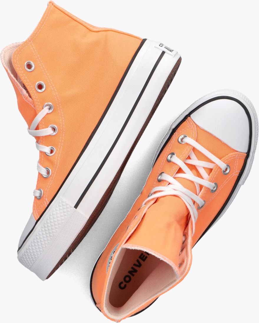 CONVERSE oranje converse hoge sneaker chuck taylor all star lift hi