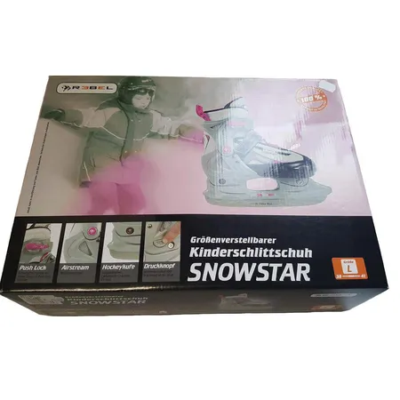 Rebel Kinderschlittschuh Snowstar, Größenverstellbar 38-41