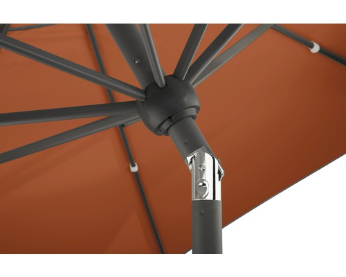 Schneider Adria parasol Ø 300 cm terracotta