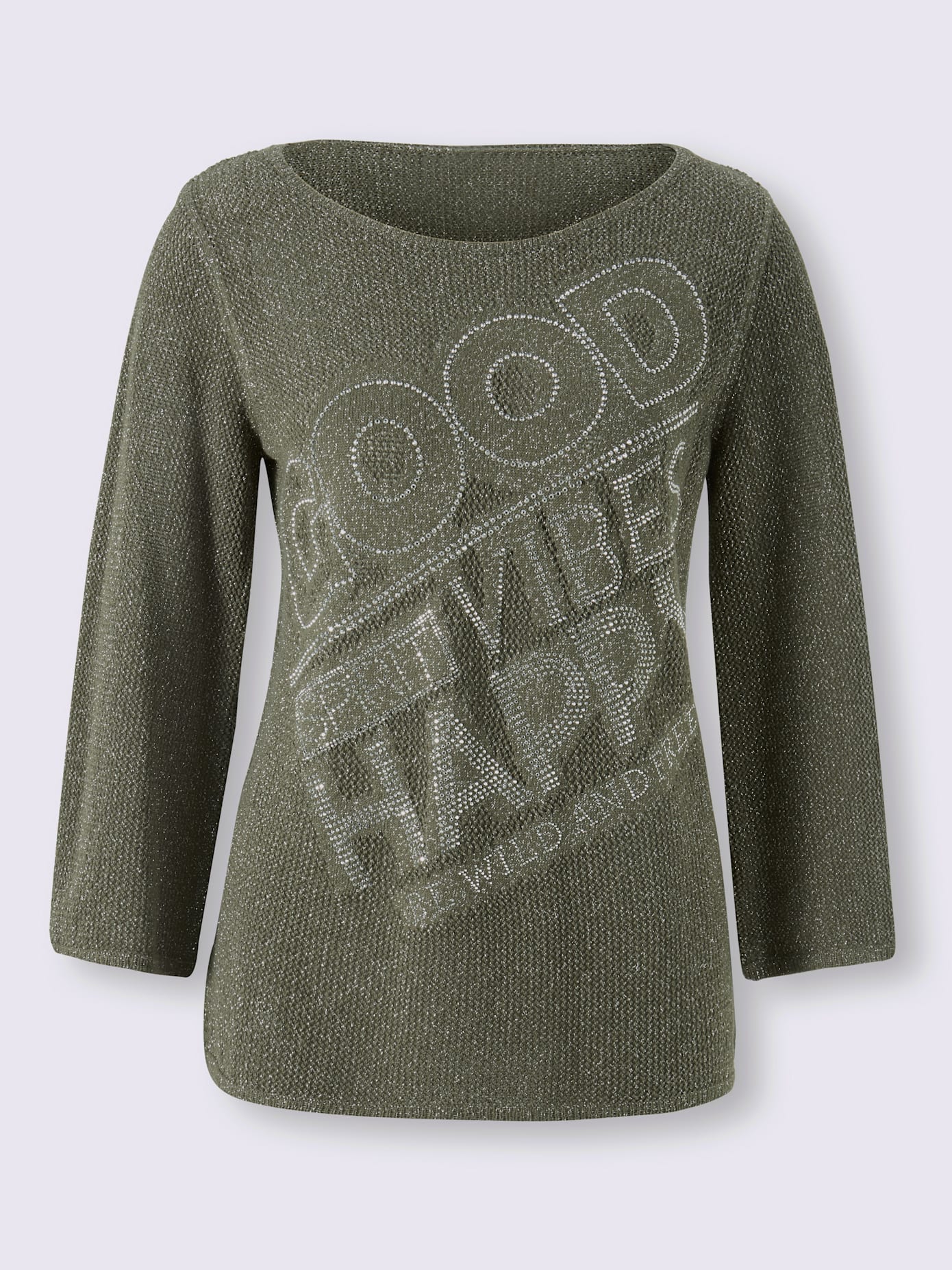 Pull jolies pierres brillantes fantaisie