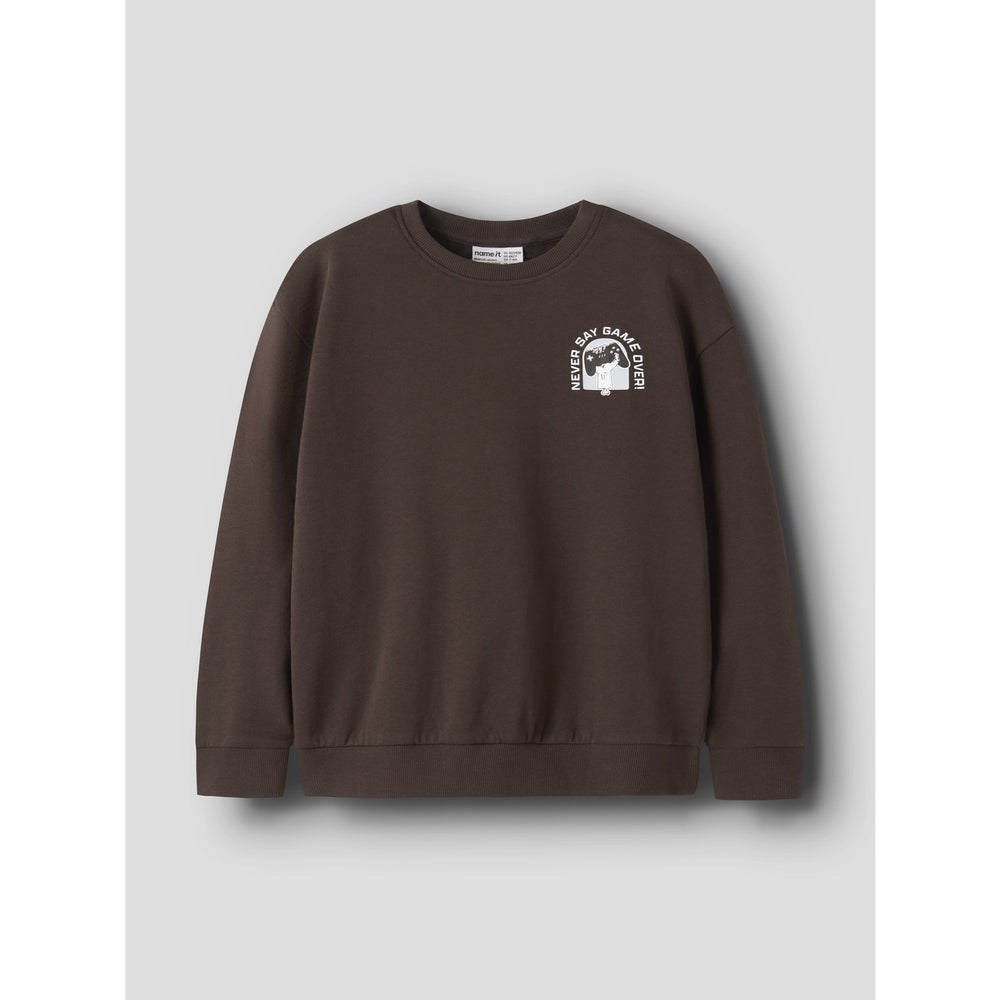 Køb Name It Delicioso Gamer Nkmvildar Ls Nreg Sweat Bru