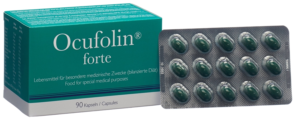 OCUFOLIN forte<br>90 Stück, Blister, Hartkapsel