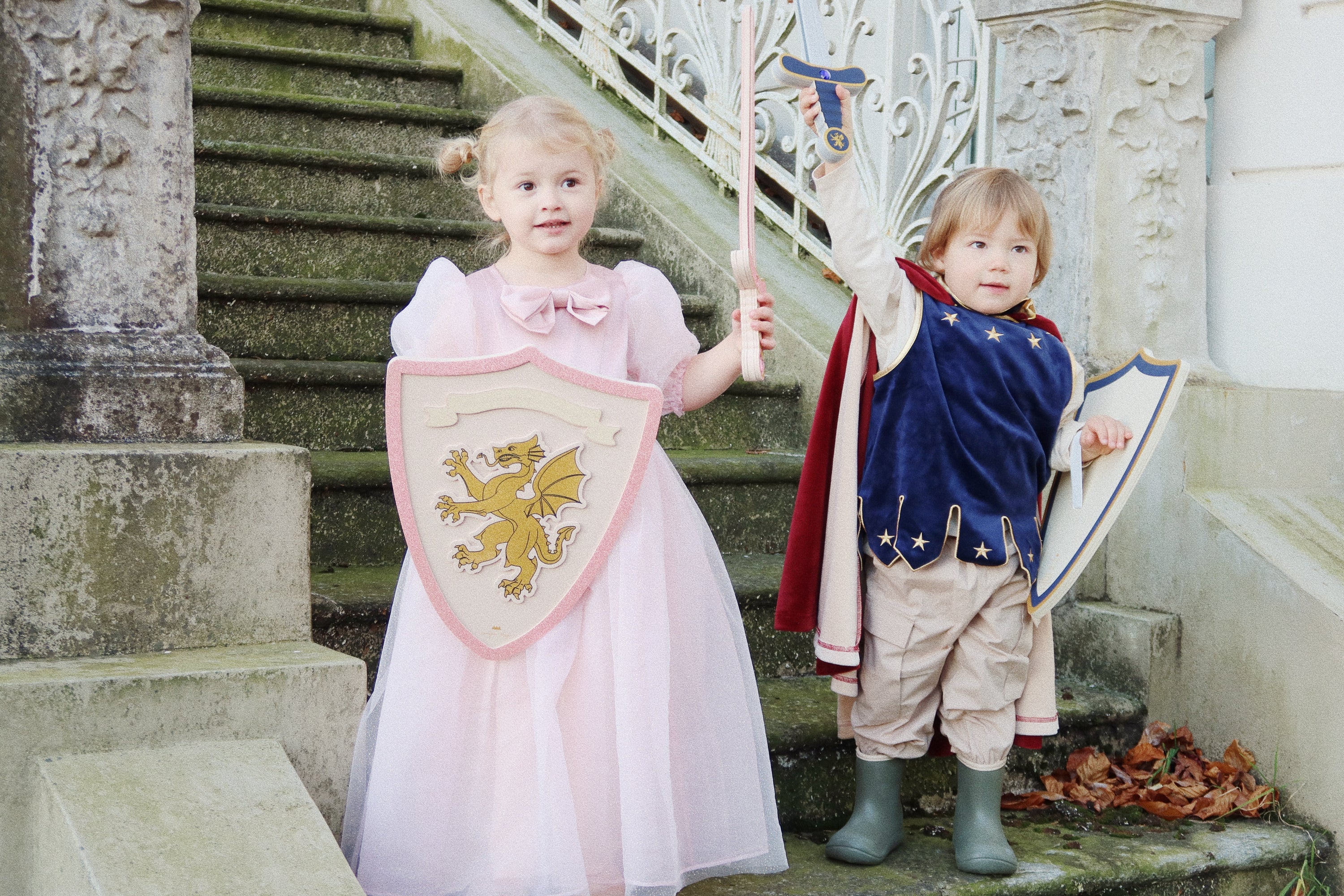 PRINSESSE KOSTUME - MELLOW ROSE - 18M-2Y
